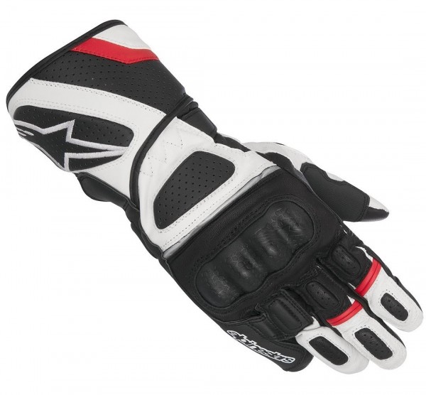 Alpinestars SP Z Drystar Handschuhe, Schwarz-Weiß-Rot