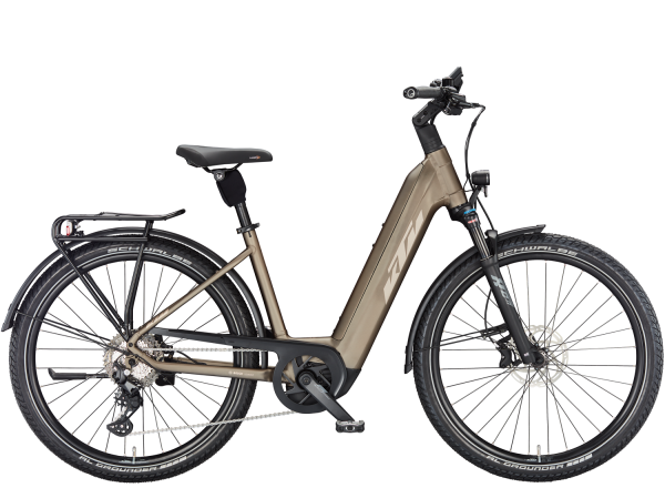 KTM Macina Gran 710 Wave E-Bike, Oak-Matt