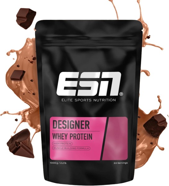 ESN Designer Whey 1000g Protein Pulver Schokolade